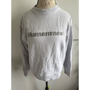 Adidas X‎ PHARRELL WILLIAMS BASICS Size  Medium CREW SWEATSHIRT Human Race